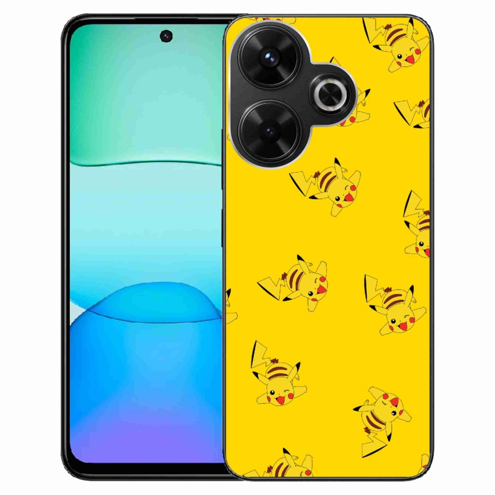 Gelový kryt mmCase na Xiaomi Redmi 13 4G/Poco M6 4G - pikachu