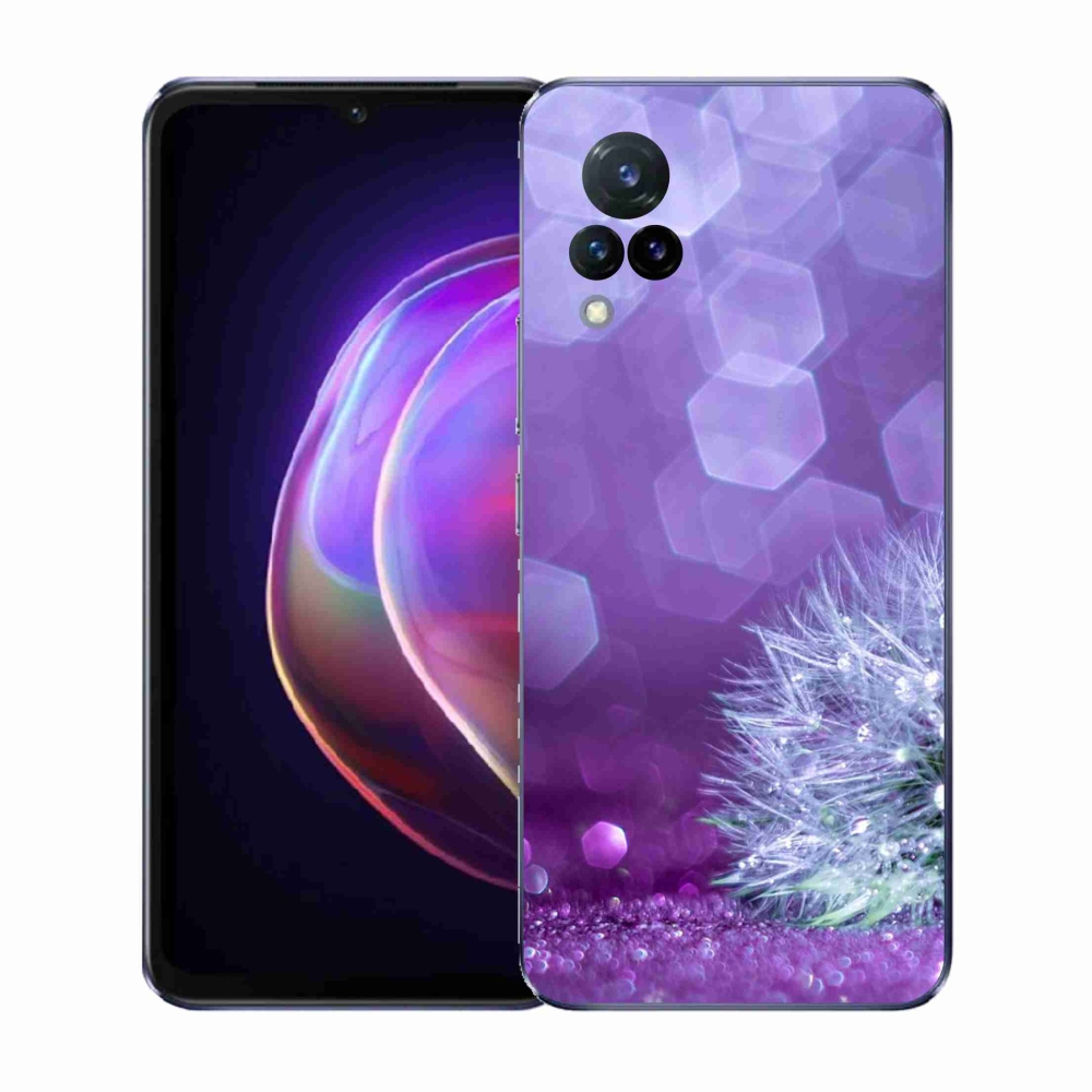 Gelový kryt mmCase na Vivo V21 4G/5G - odkvetlá pampeliška 2