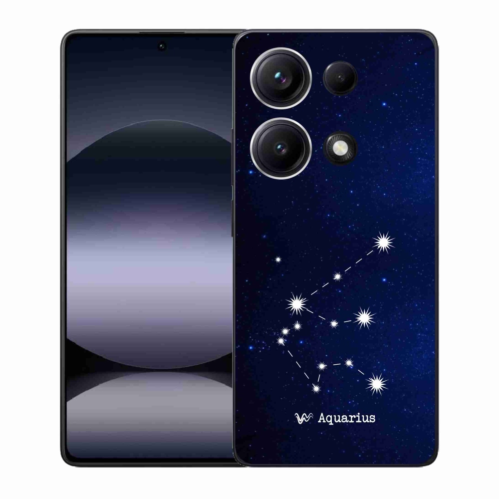 Gelový kryt mmCase na Xiaomi Redmi Note 14S - souhvězdí Vodnáře
