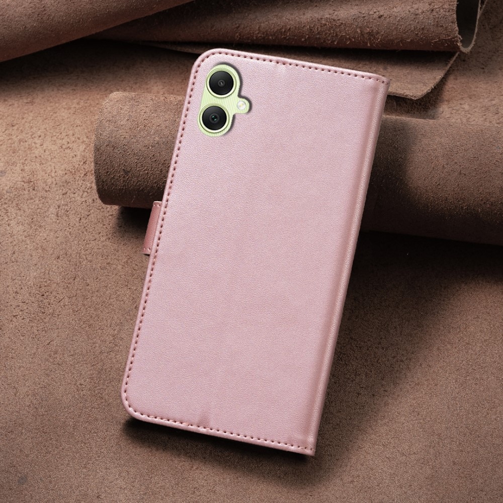 Clover knížkové pouzdro na Samsung Galaxy A06 4G - růžovozlaté