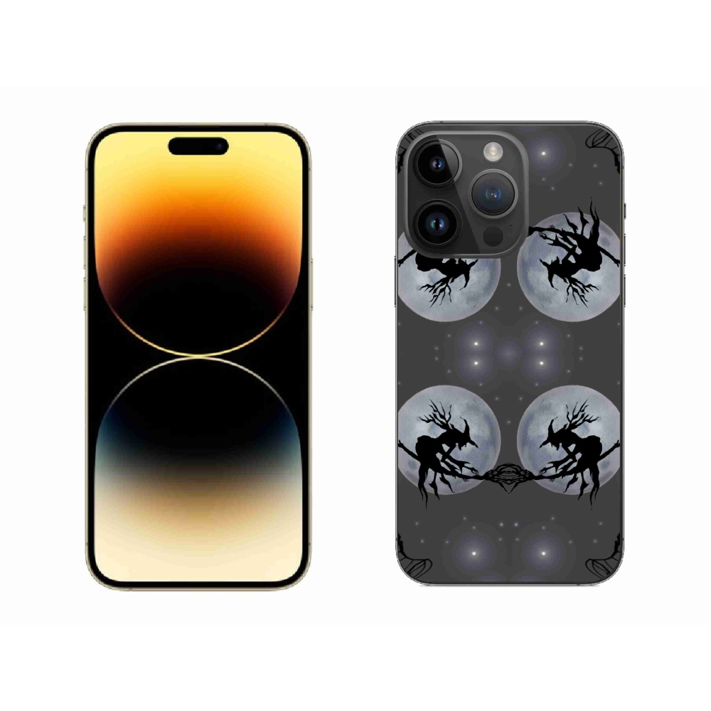 Gelový kryt mmCase na iPhone 14 Pro Max - abstraktní motiv 3