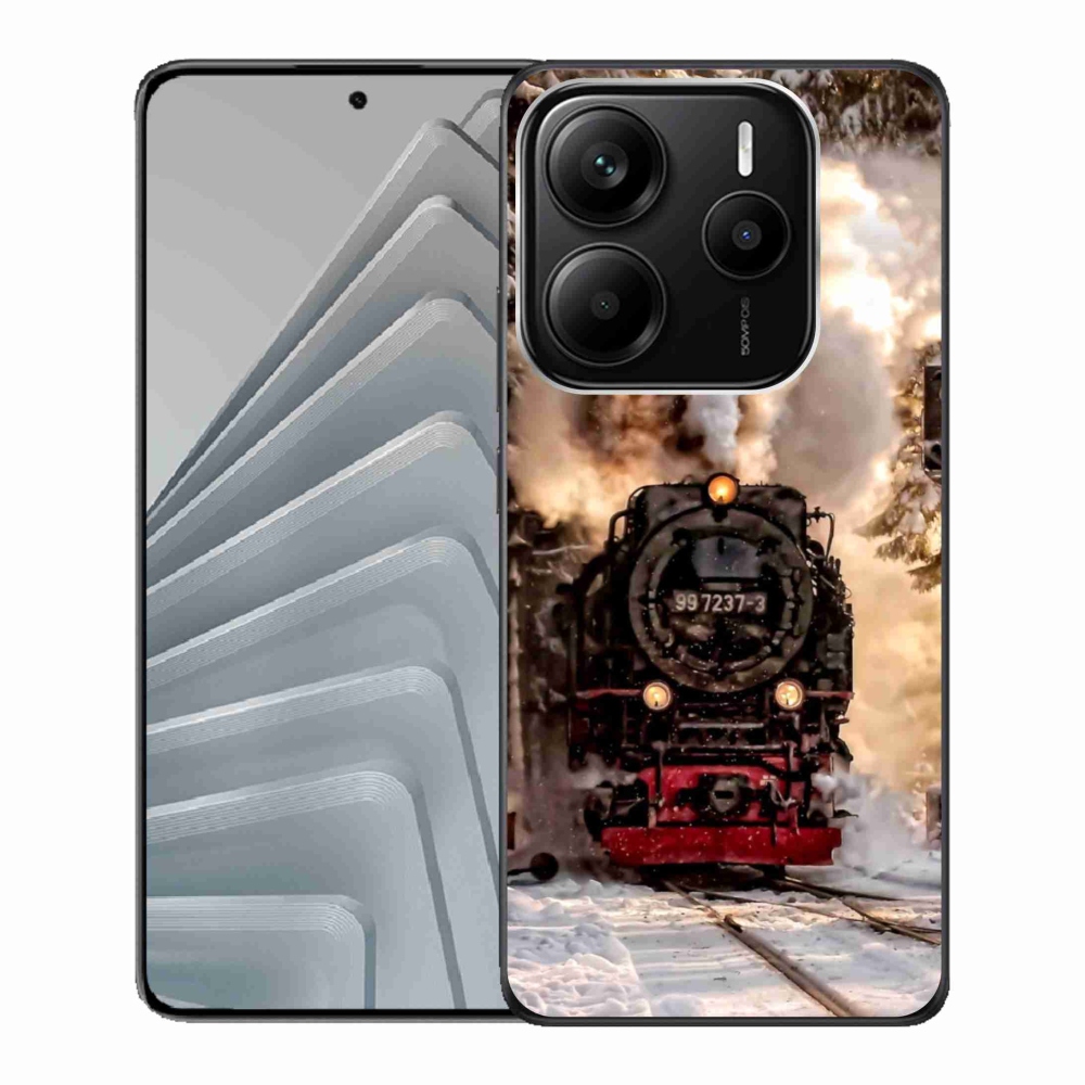Gelový kryt mmCase na Xiaomi Redmi Note 14 5G - vlak