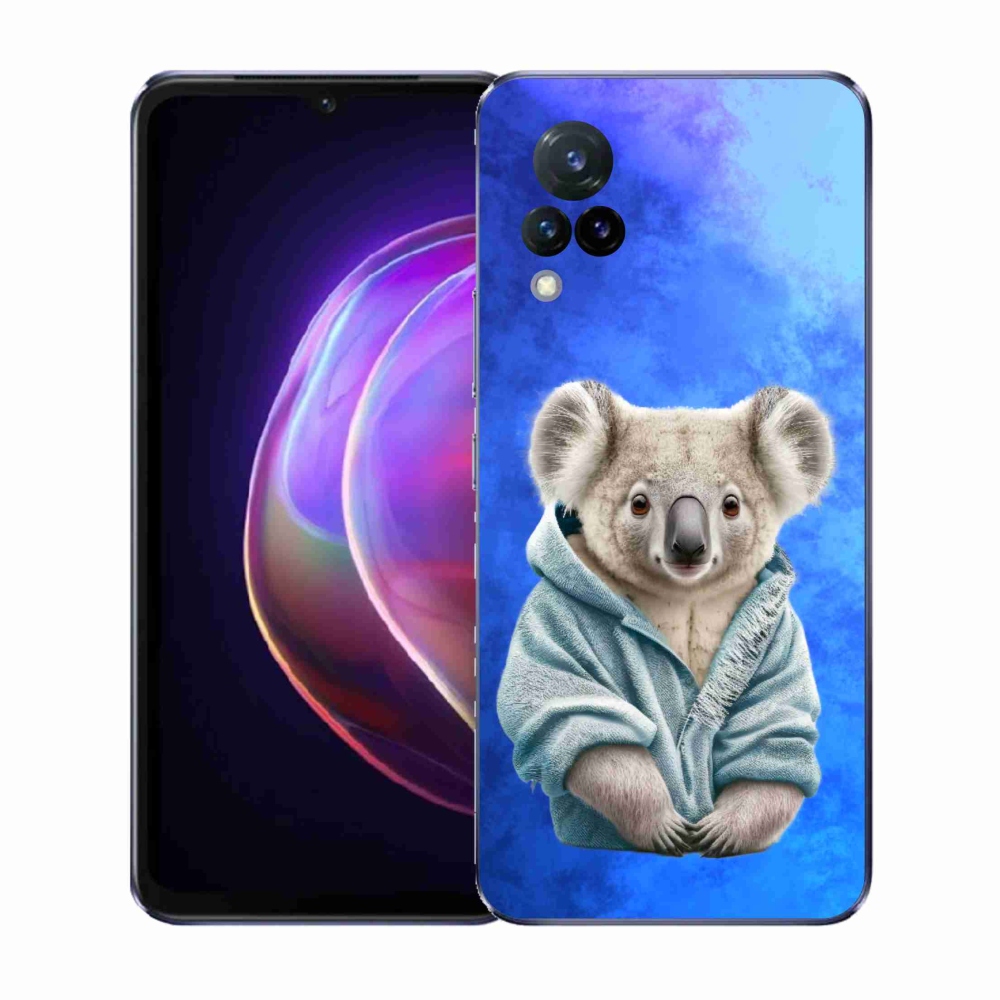 Gelový kryt mmCase na Vivo V21 4G/5G - koala ve svetru