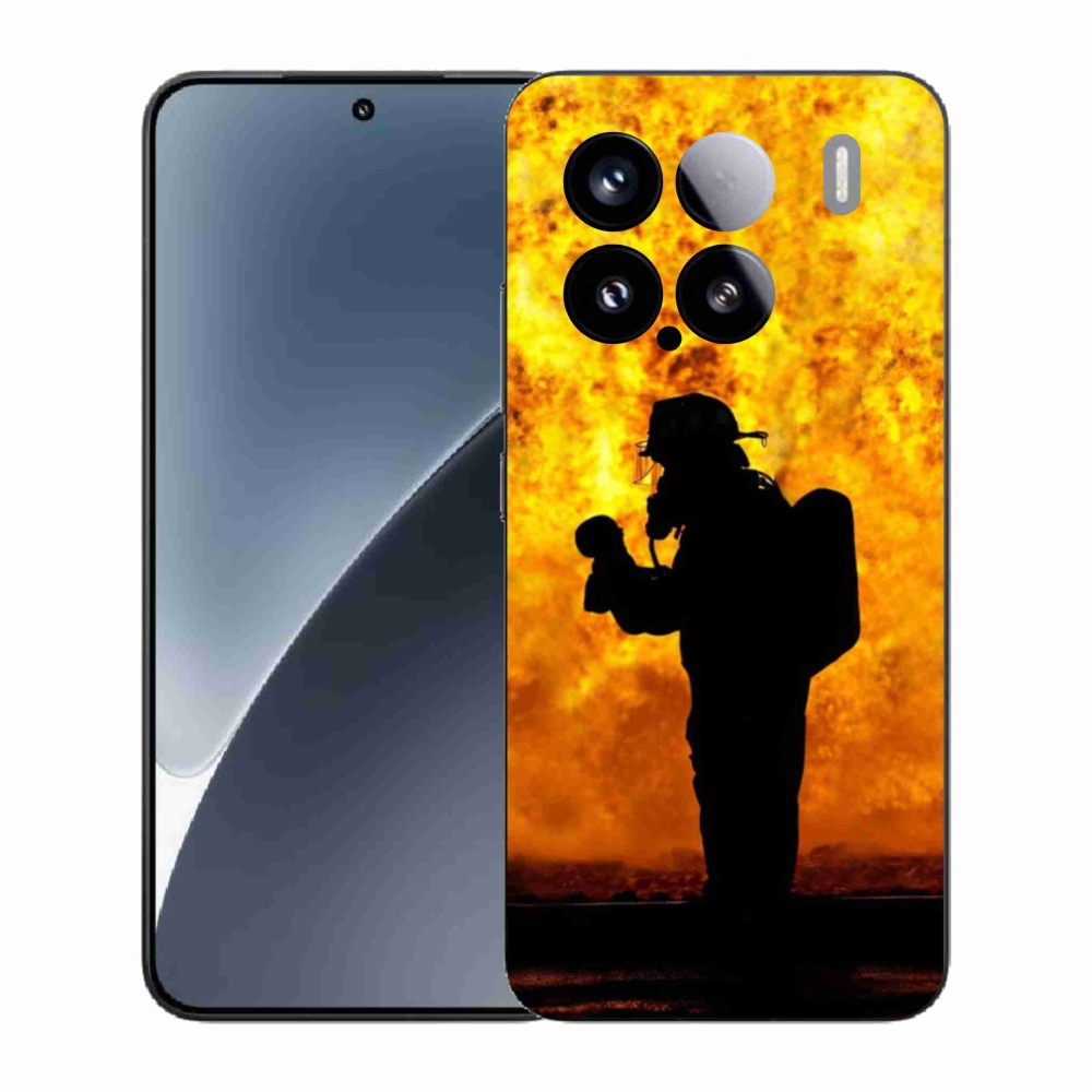 Gelový kryt mmCase na Xiaomi 15 - hasič