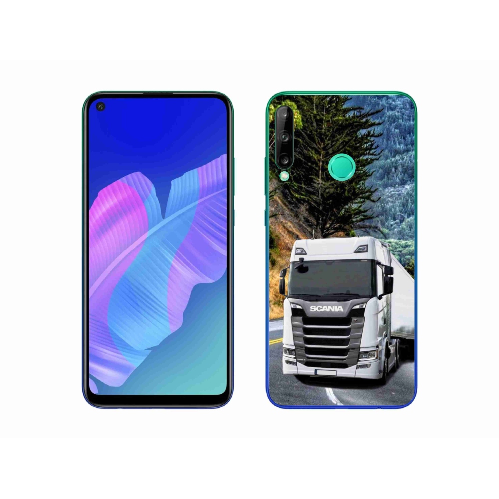 Gelový kryt mmCase na Huawei P40 Lite E - kamion 1