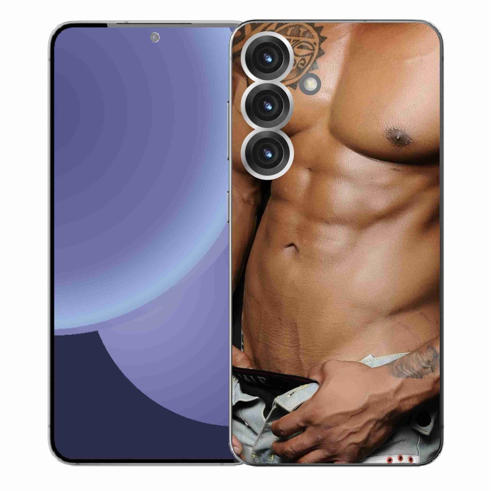 Gelový kryt mmCase na Samsung Galaxy S25+ - sexy muž