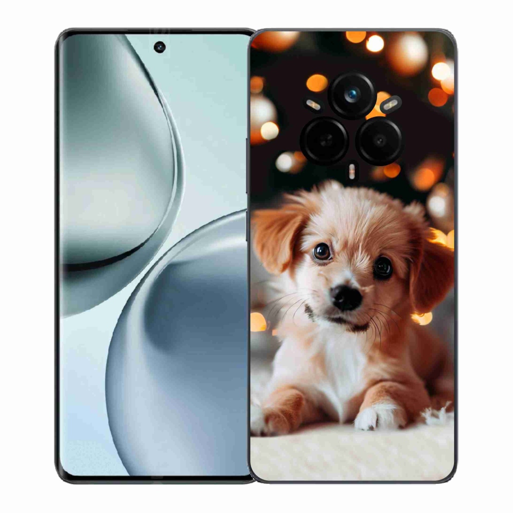 Gelový kryt mmCase na Realme 14 Pro+ 5G - štěňátko