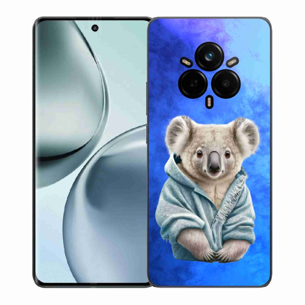 Gelový kryt mmCase na Realme 14 Pro+ 5G - koala ve svetru
