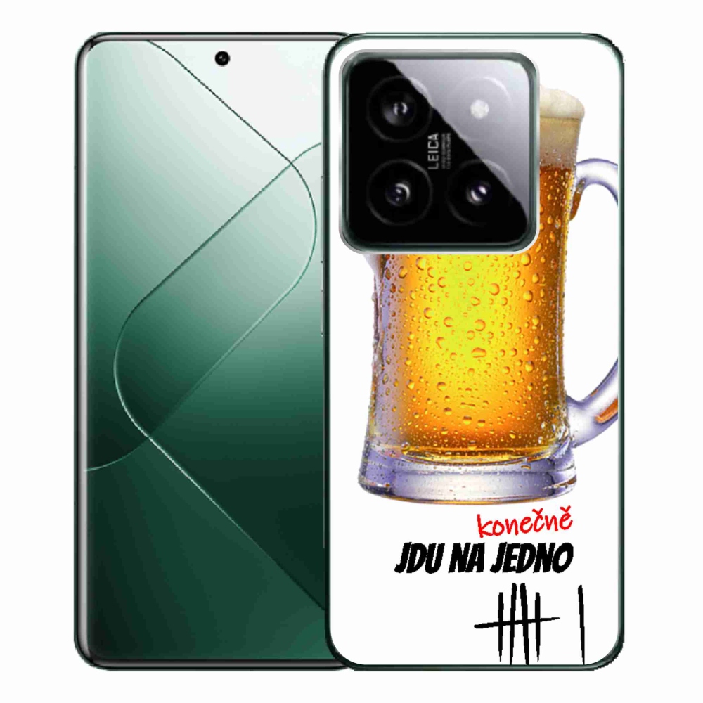 Gelový kryt mmCase na Xiaomi 14 Pro - jdu na jedno