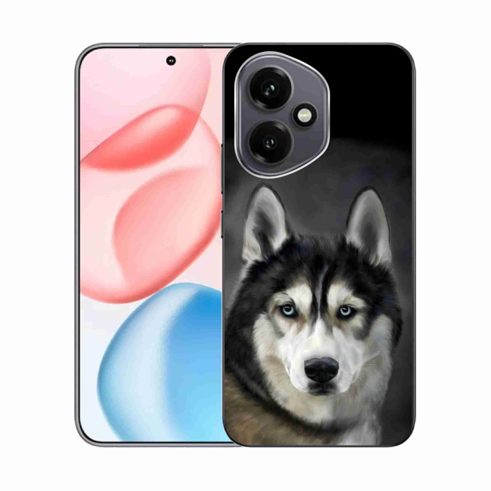 Gelový kryt mmCase na Honor 400 - husky
