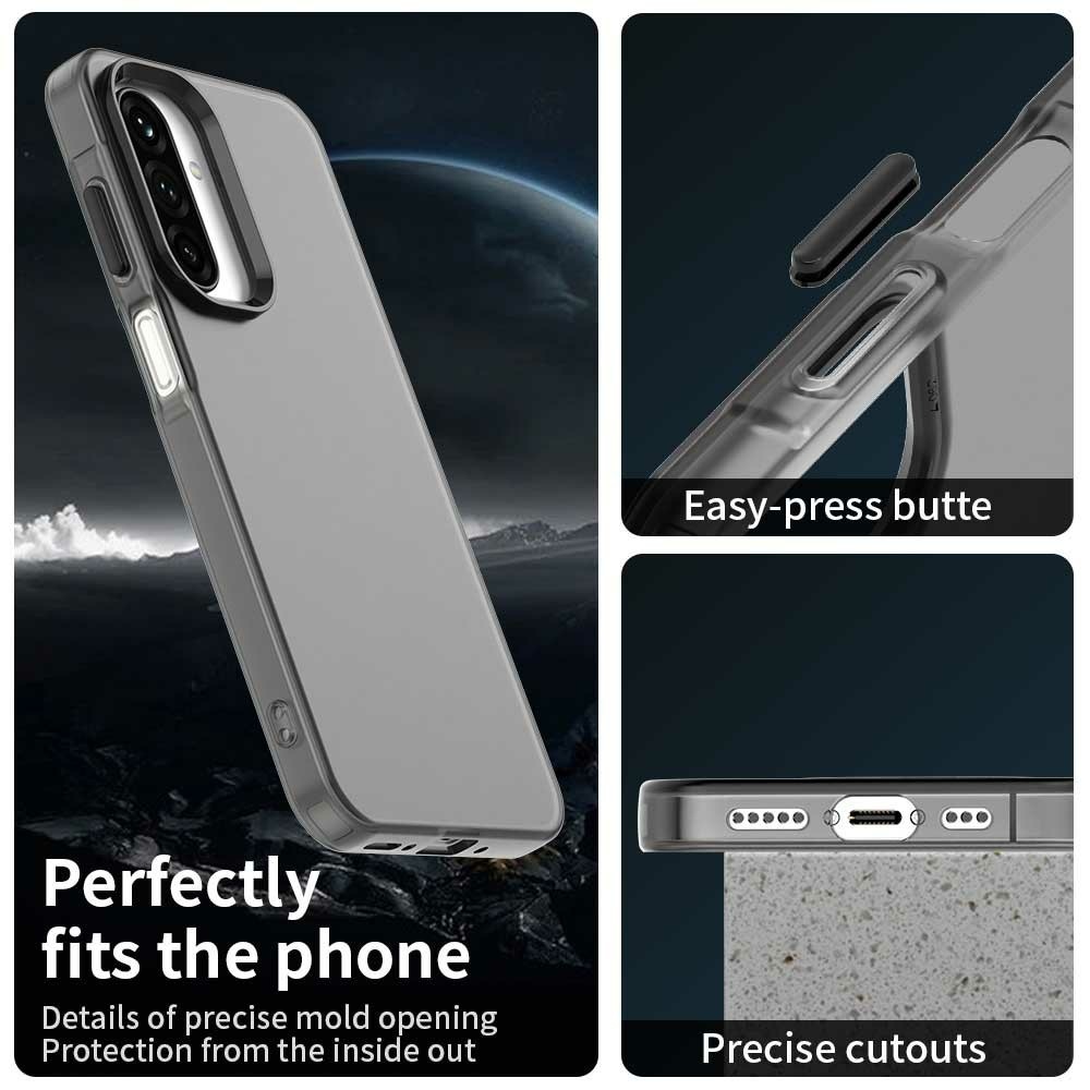 Candy matný gelový obal na Samsung Galaxy A26 5G - černý