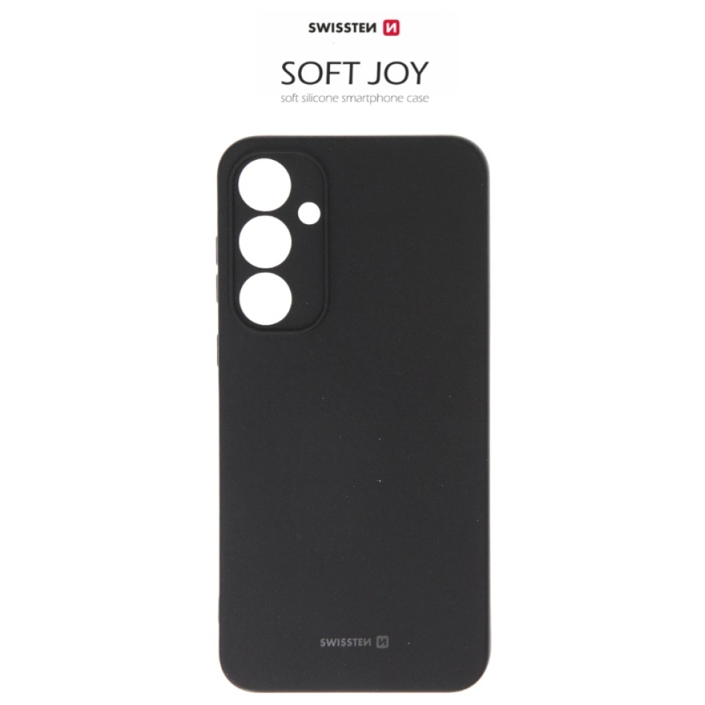 Gelový obal Swissten Soft Joy na Samsung Galaxy A55 5G - černý
