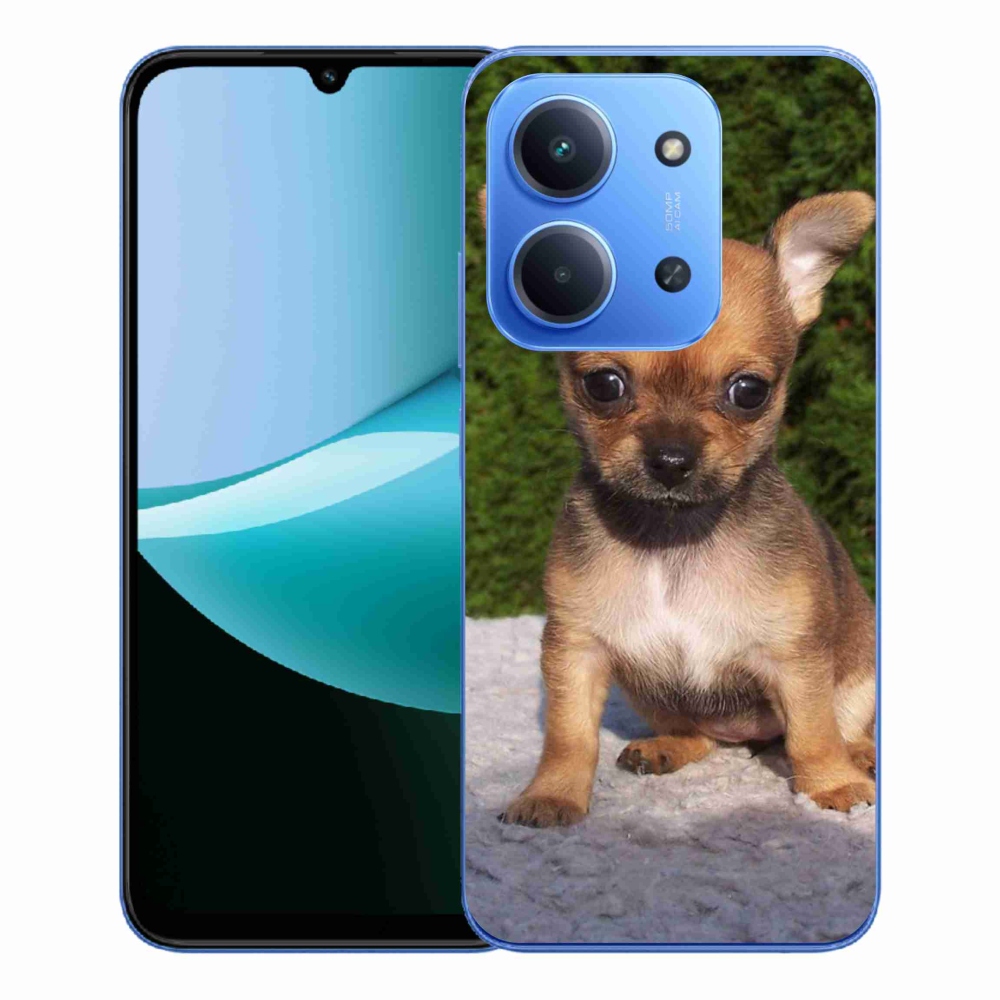 Gelový kryt mmCase na Xiaomi Redmi 15C 4G/5G (173mm) - čivava 3