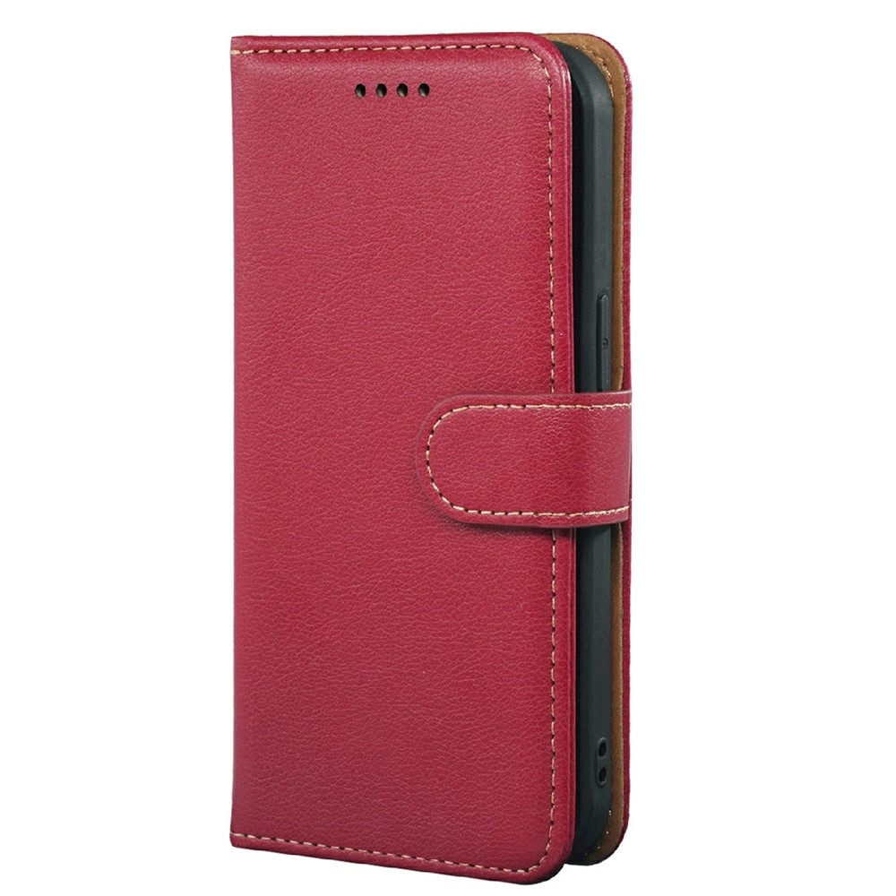 Clasp knížkové pouzdro na Xiaomi Redmi 15 5G - červené