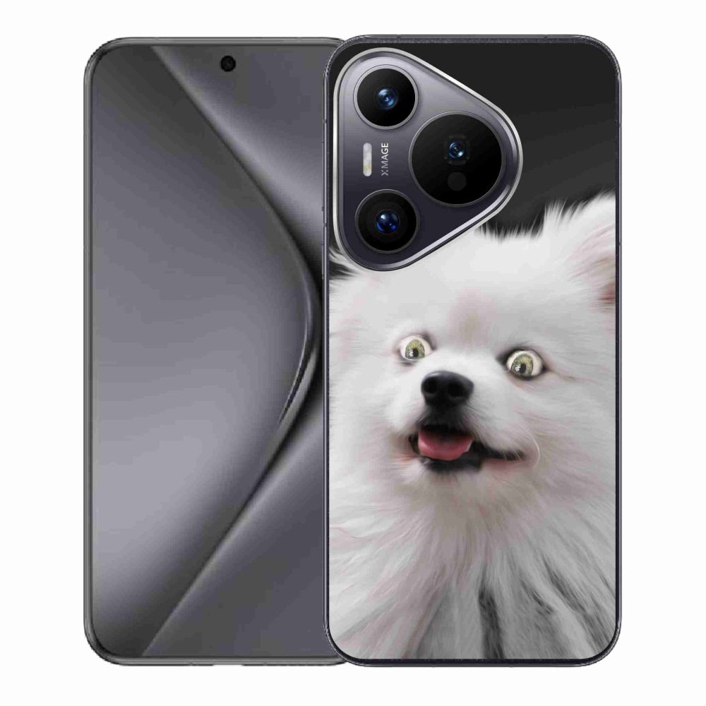 Gelový kryt mmCase na Huawei Pura 70 - bílý špic