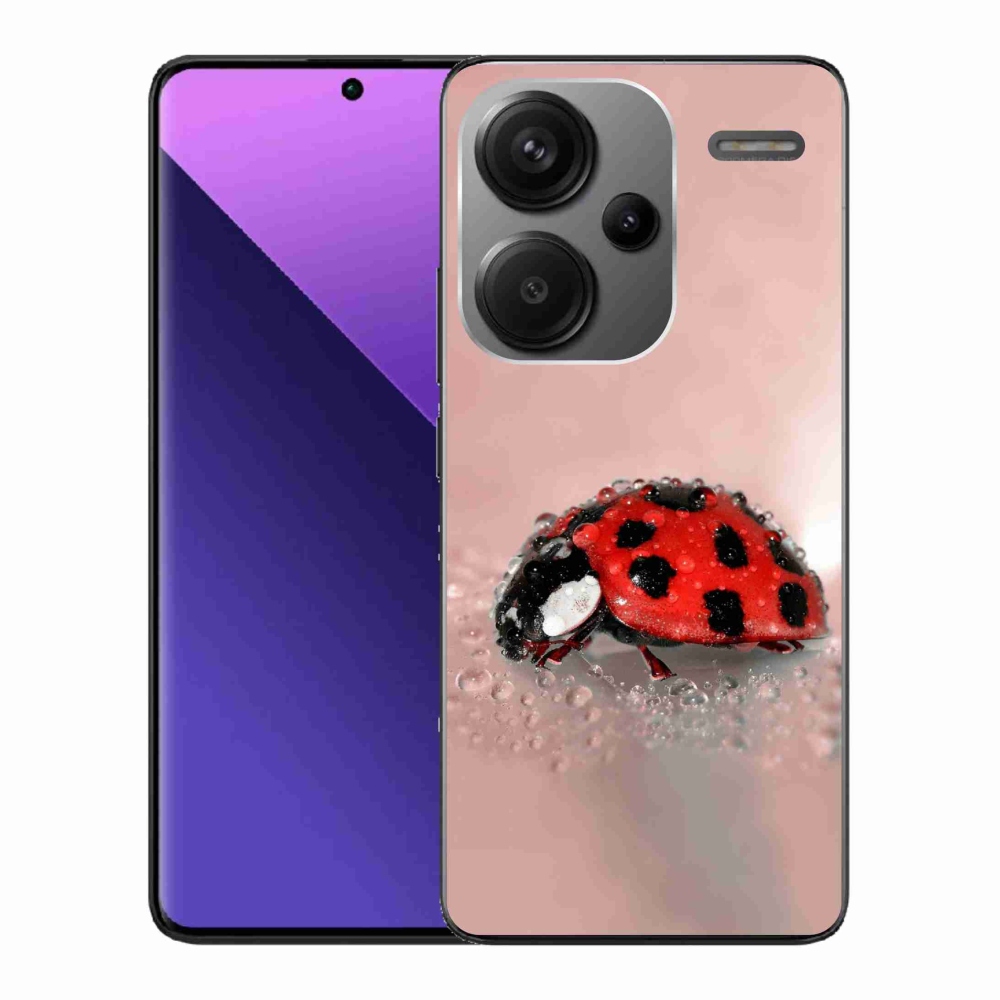 Gelový kryt mmCase na Xiaomi Redmi Note 13 Pro+ 5G - beruška