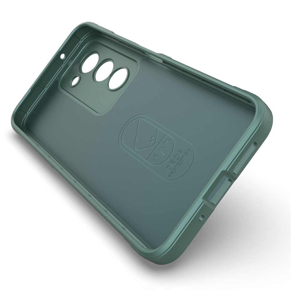 Rugg odolný gelový obal na Xiaomi Redmi 15 4G (171mm) - zelený