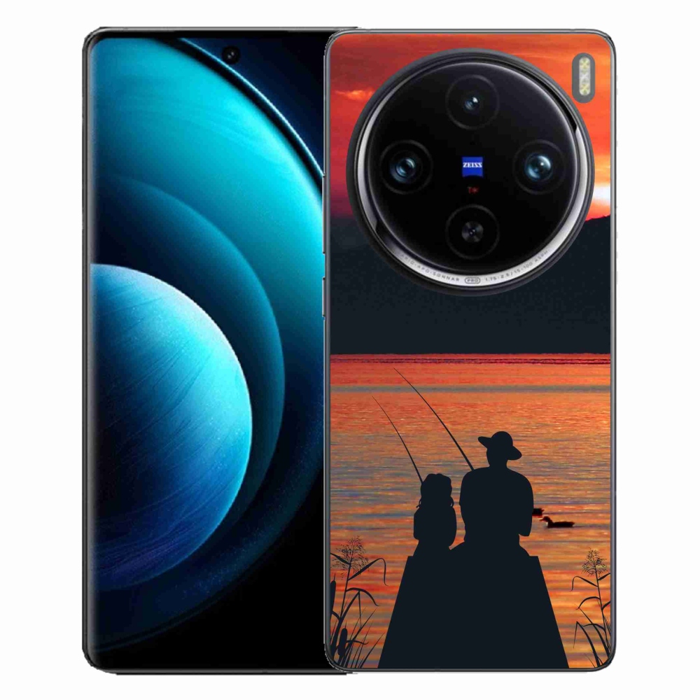 Gelový kryt mmCase na Vivo X100 Pro 5G - rybaření 3