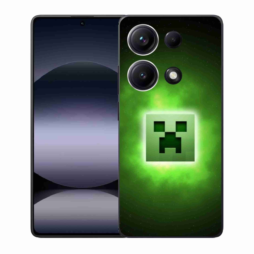 Gelový kryt mmCase na Xiaomi Redmi Note 14S - minecraft
