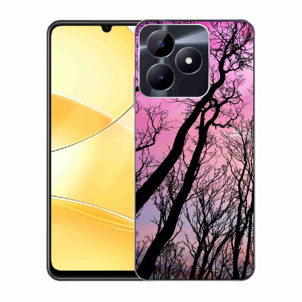 Gelový obal mmCase na Realme C51/C53 - opadané stromy