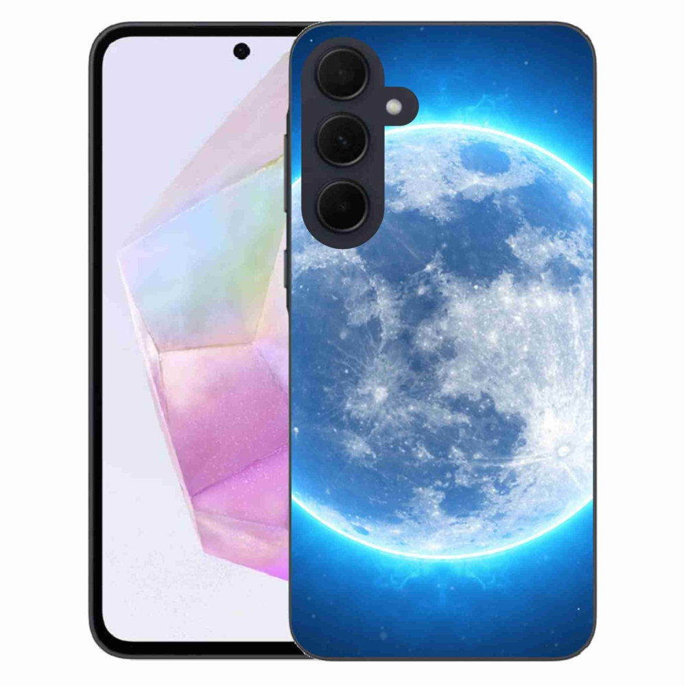 Gelový obal mmCase na Samsung Galaxy A35 5G - zeměkoule