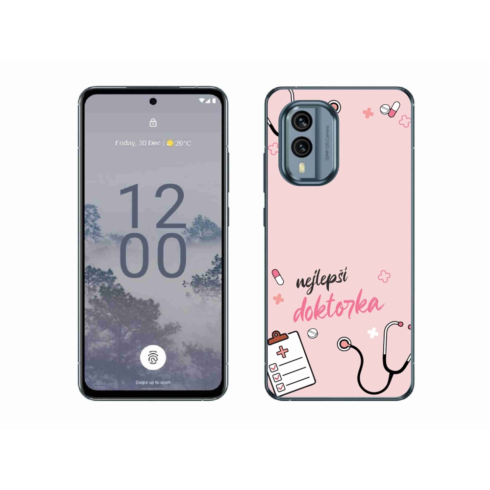 Gelový kryt mmCase na Nokia X30 5G - nejlepší doktorka