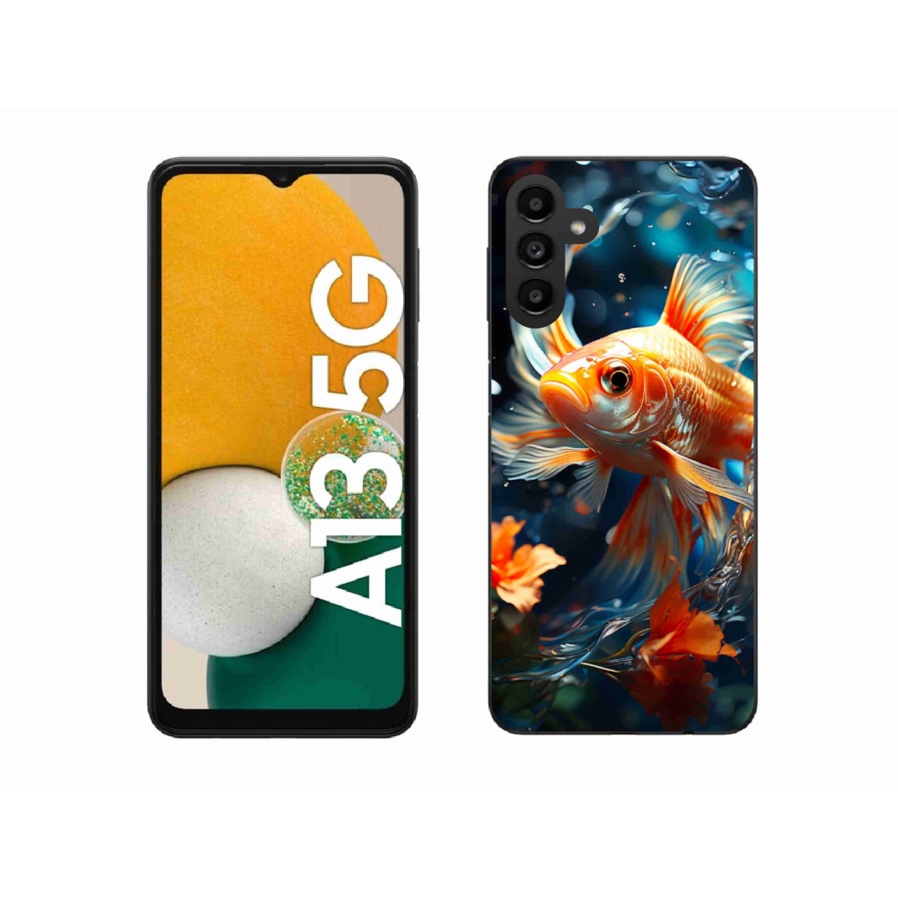 Gelový kryt mmCase na Samsung Galaxy A13 5G - rybka