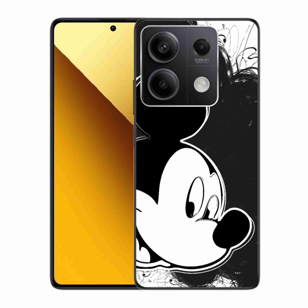 Gelový kryt mmCase na Xiaomi Redmi Note 13 5G - mickey mouse 1