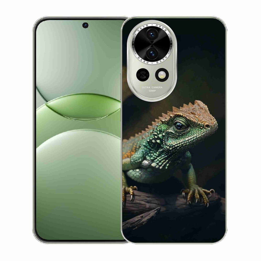Gelový kryt mmCase na Huawei Nova 13 5G - ještěr