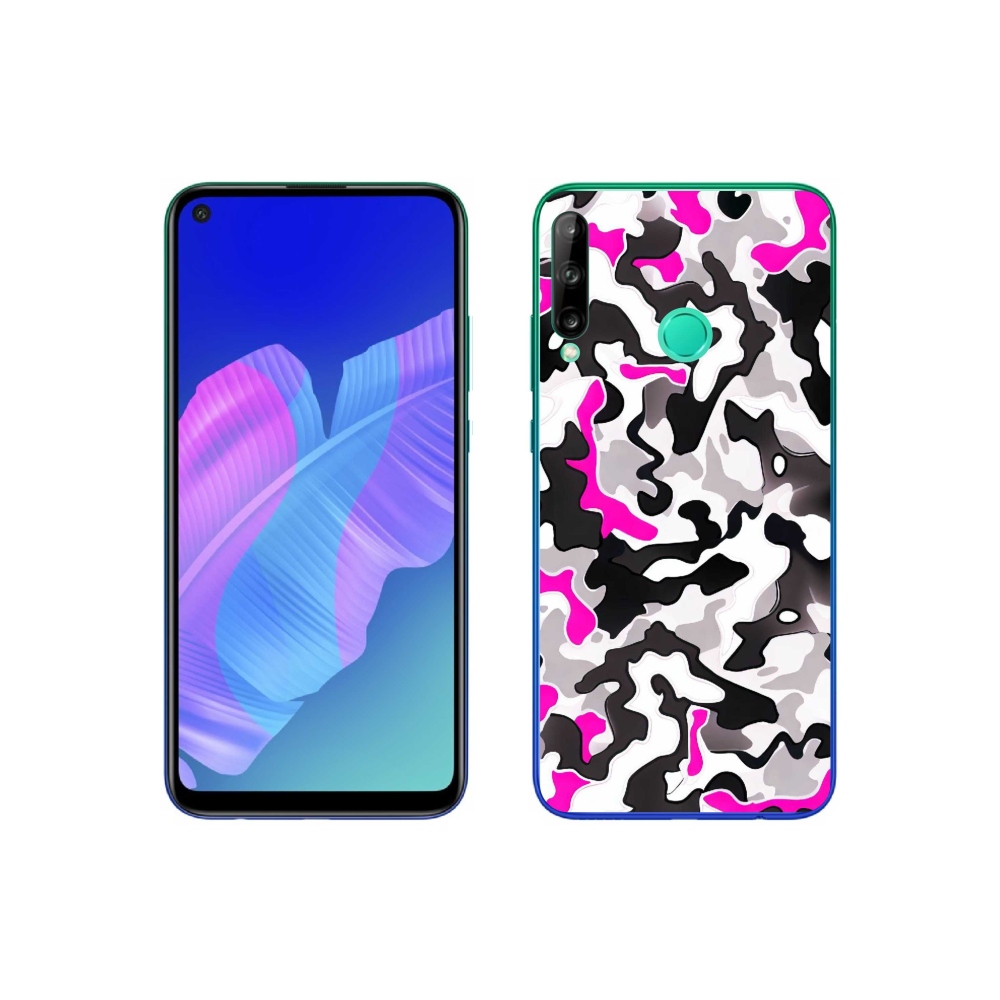 Gelový kryt mmCase na Huawei P40 Lite E - maskáčový vzor 5