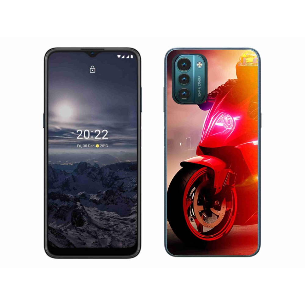 Gelový kryt mmCase na Nokia G11/G21 - motorka