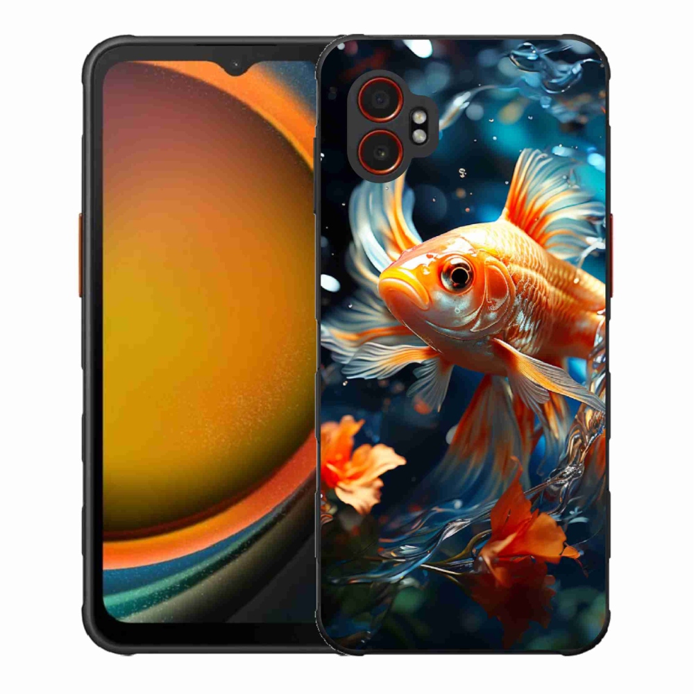 Gelový kryt mmCase na Samsung Galaxy Xcover 7 Pro - rybka