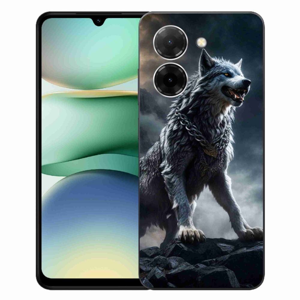 Gelový kryt mmCase na Xiaomi Redmi A5 (171.7x77.8x8.3mm) - vlk 1