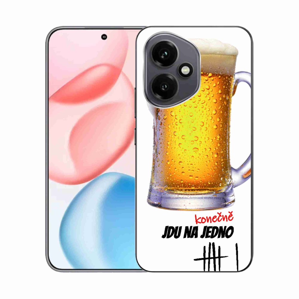 Gelový kryt mmCase na Honor 400 - jdu na jedno