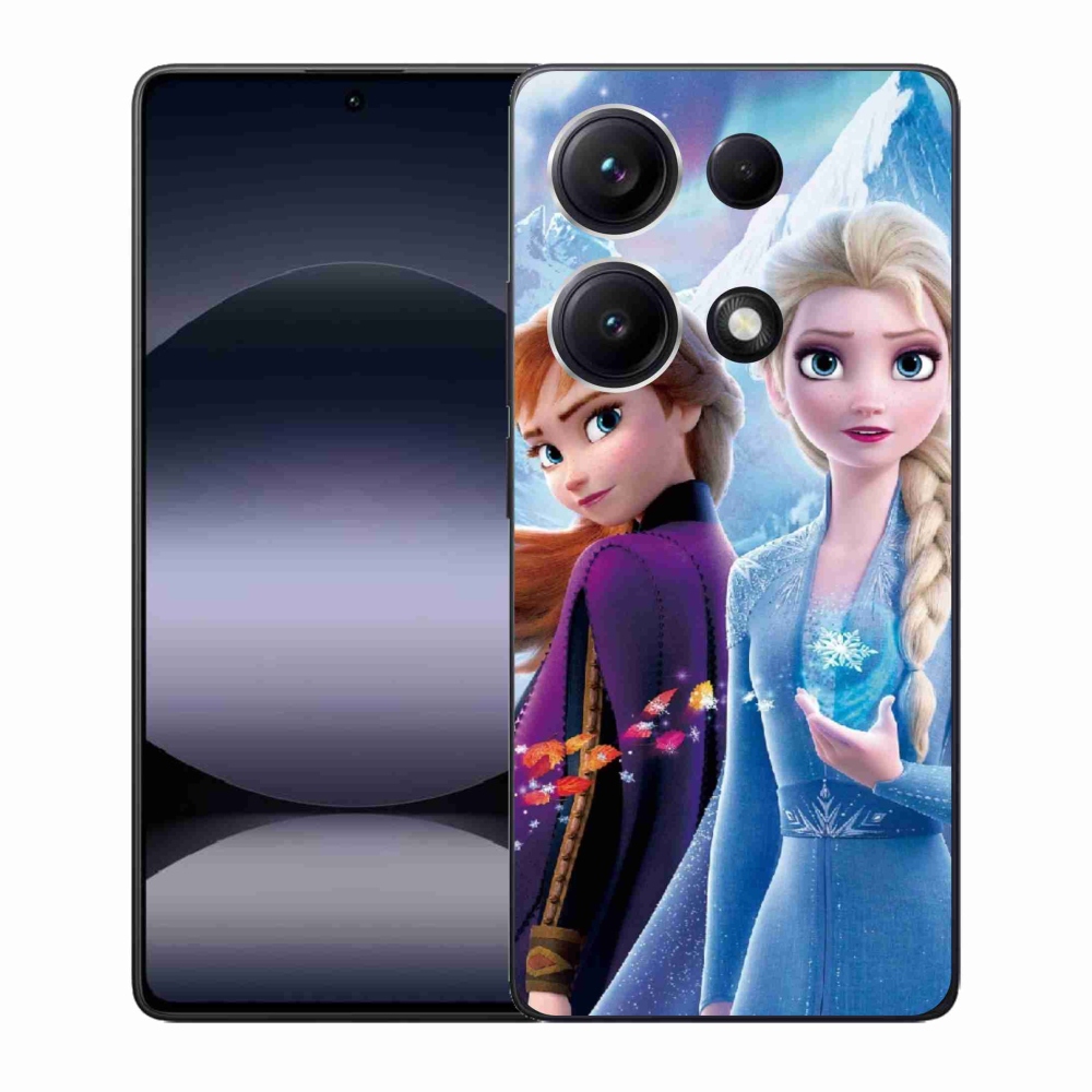Gelový kryt mmCase na Xiaomi Redmi Note 14S - ledové království 3