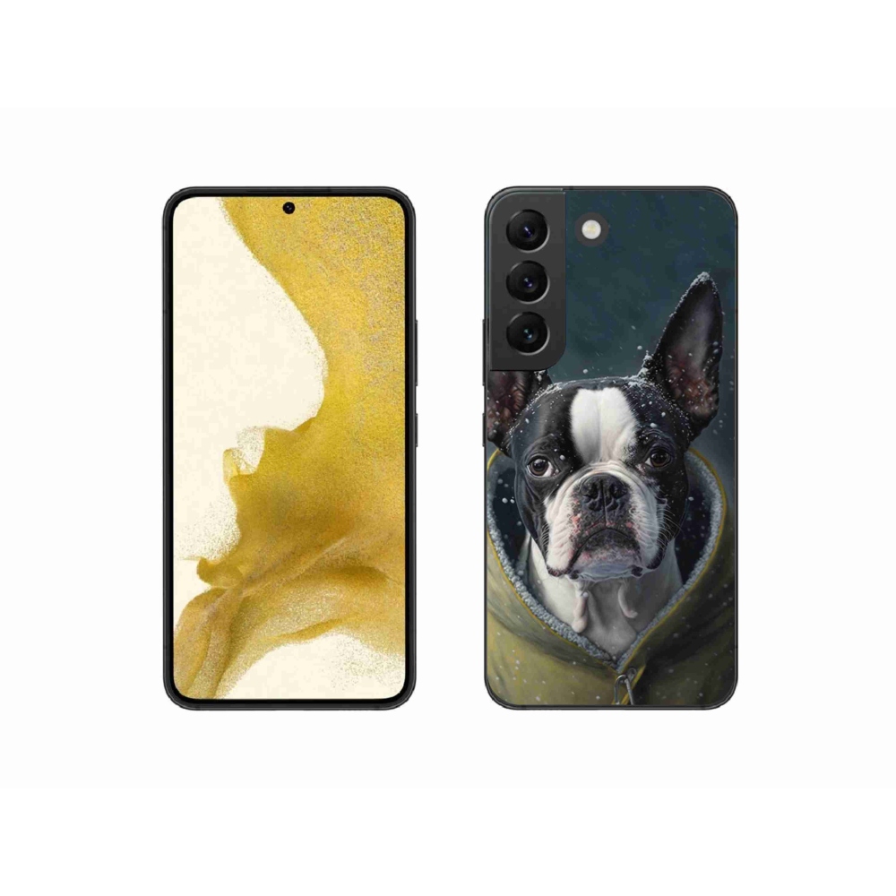 Gelový kryt mmCase na Samsung Galaxy S22 5G - buldoček