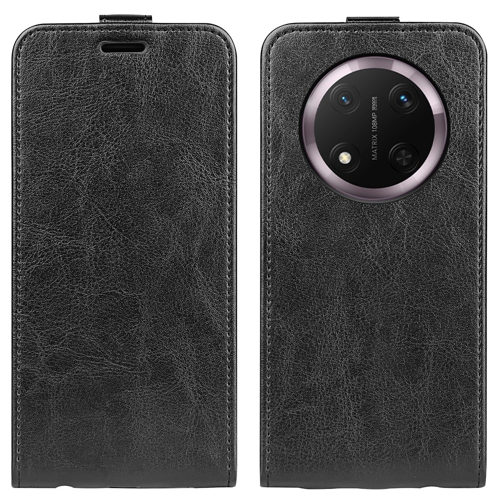 Vertical knížkové pouzdro na Honor Magic 7 Lite 5G - černé