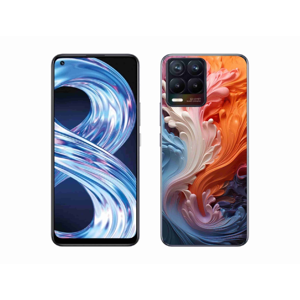 Gelový kryt mmCase na Realme 8 Pro - abstraktní motiv 8
