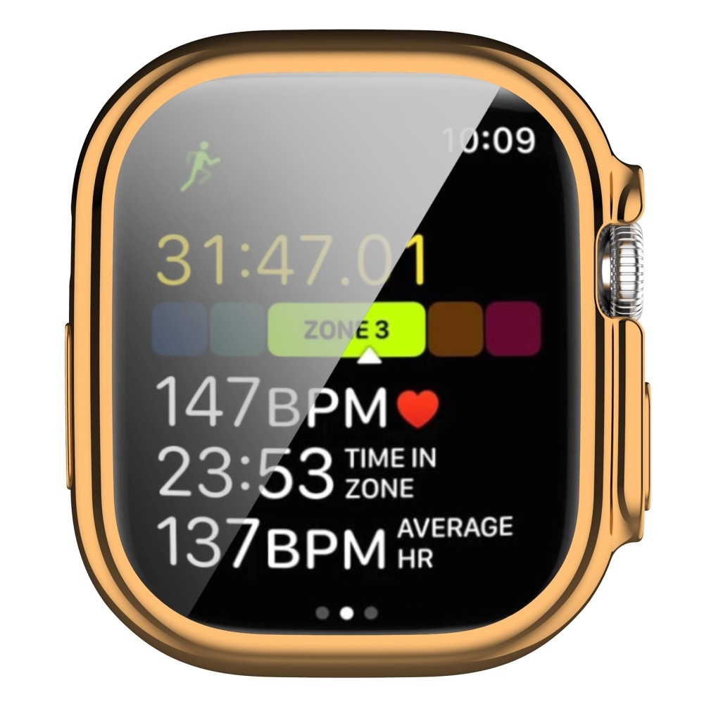 Soft nasazovací gelové ochranné pouzdro pro Apple Watch Ultra/Ultra 2 49 mm - růžovozlaté