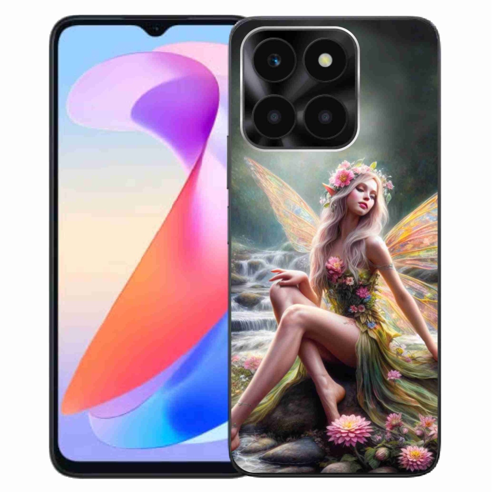 Gelový kryt mmCase na Honor X6a - motýlí žena 1