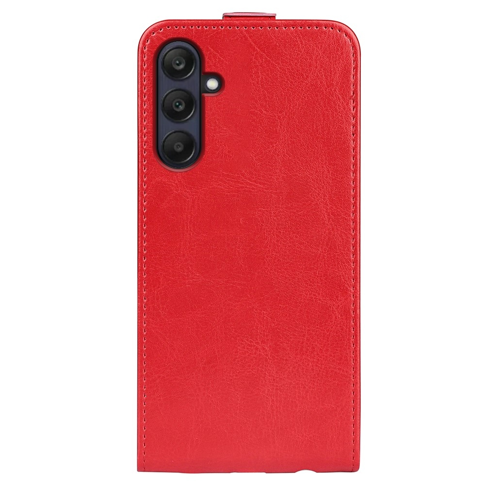 Vertical knížkové pouzdro na Samsung Galaxy A26 5G - červené