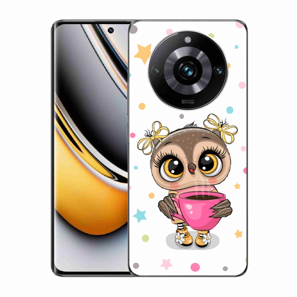 Gelový kryt mmCase na Realme 11 Pro/11 Pro+ - kreslená sovička