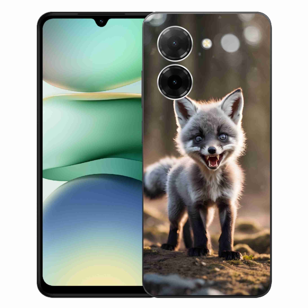 Gelový kryt mmCase na Xiaomi Redmi A5 (171.7x77.8x8.3mm) - rozzuřená liška