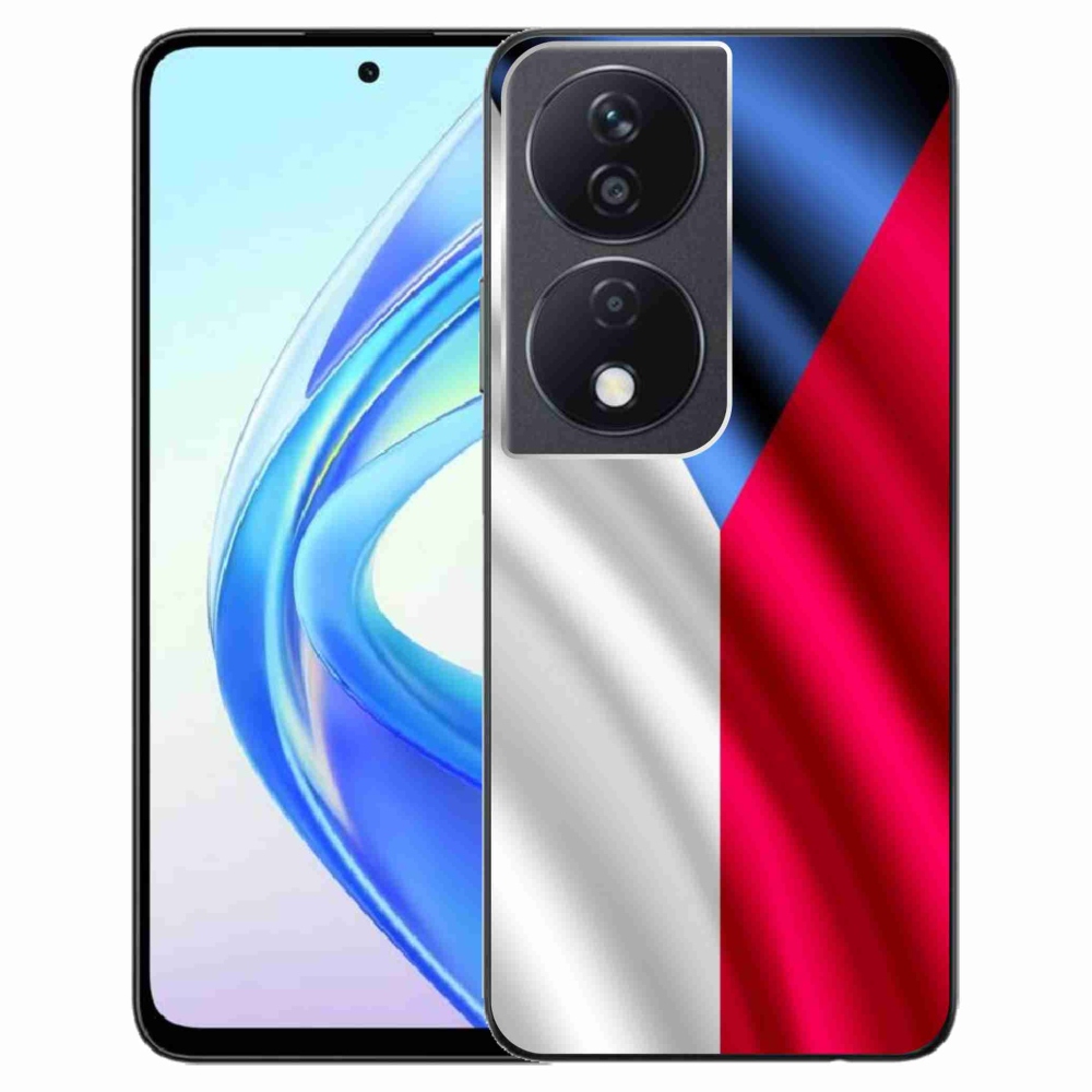 Gelový kryt mmCase na Honor X7b/Honor 90 Smart - česká vlajka