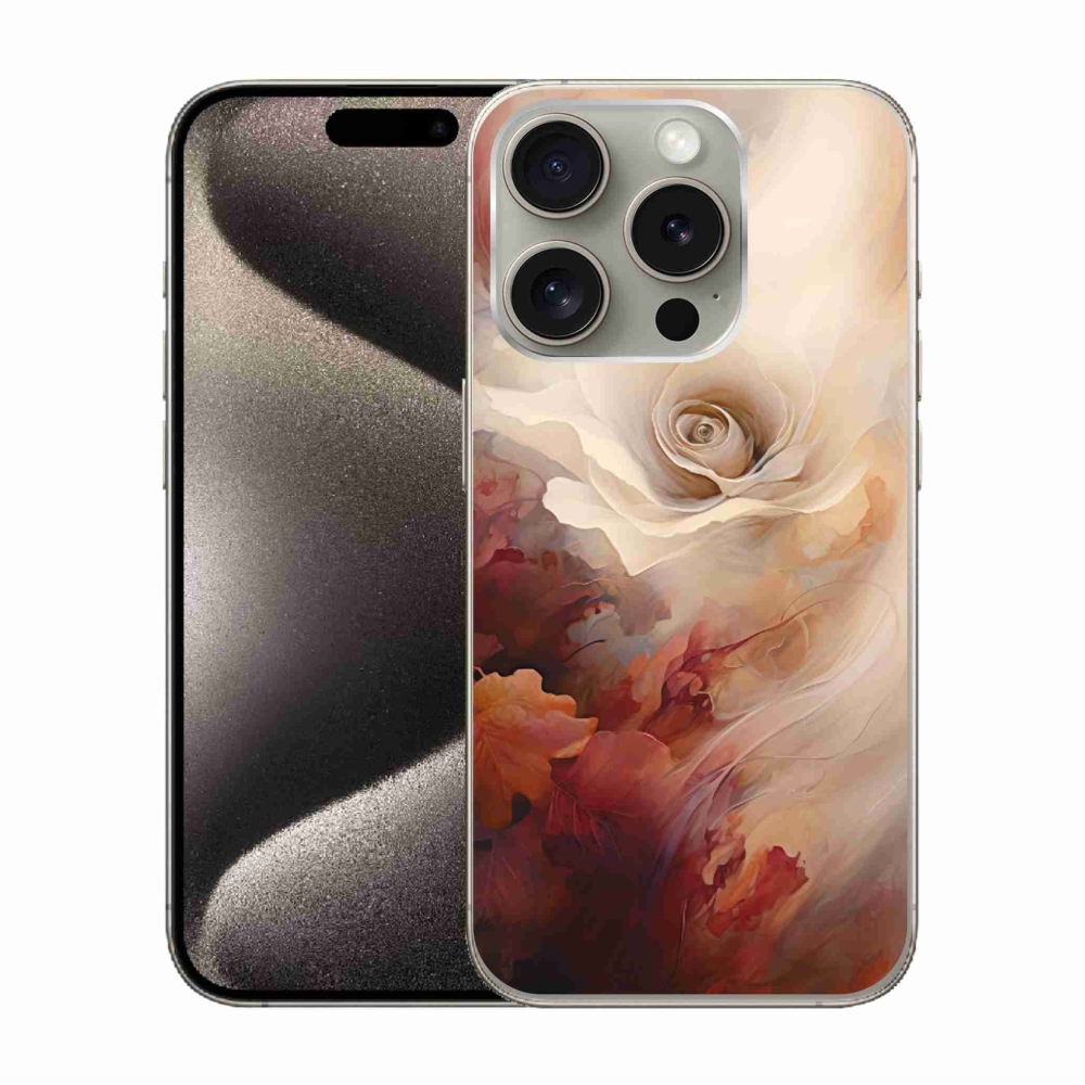 Gelový kryt mmCase na iPhone 15 Pro - abstraktní motiv 9