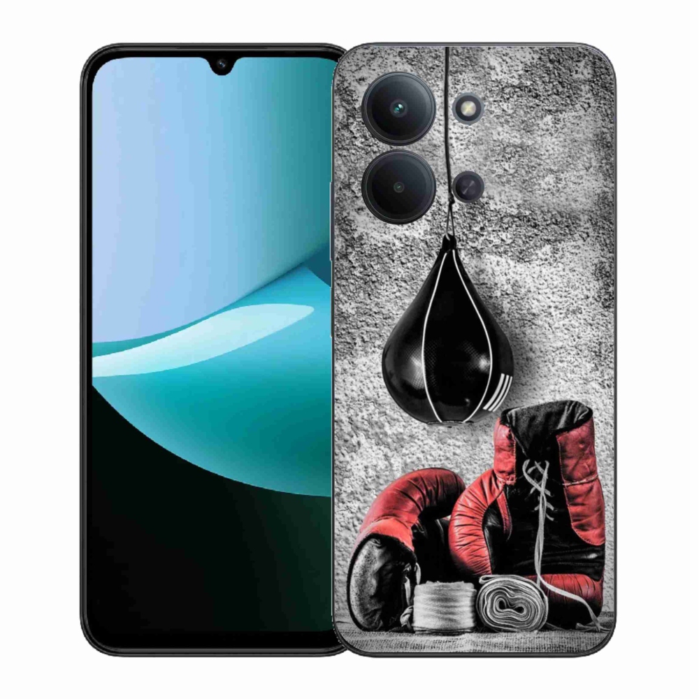 Gelový kryt mmCase na Xiaomi Redmi 15C 4G (171mm)/Poco C85 4G (171mm) - boxovací pytel a rukavice