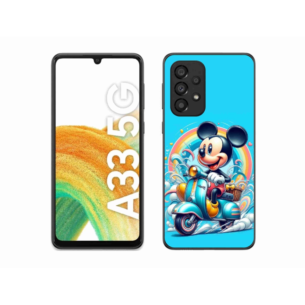 Gelový kryt mmCase na Samsung Galaxy A33 5G - mickey mouse 2