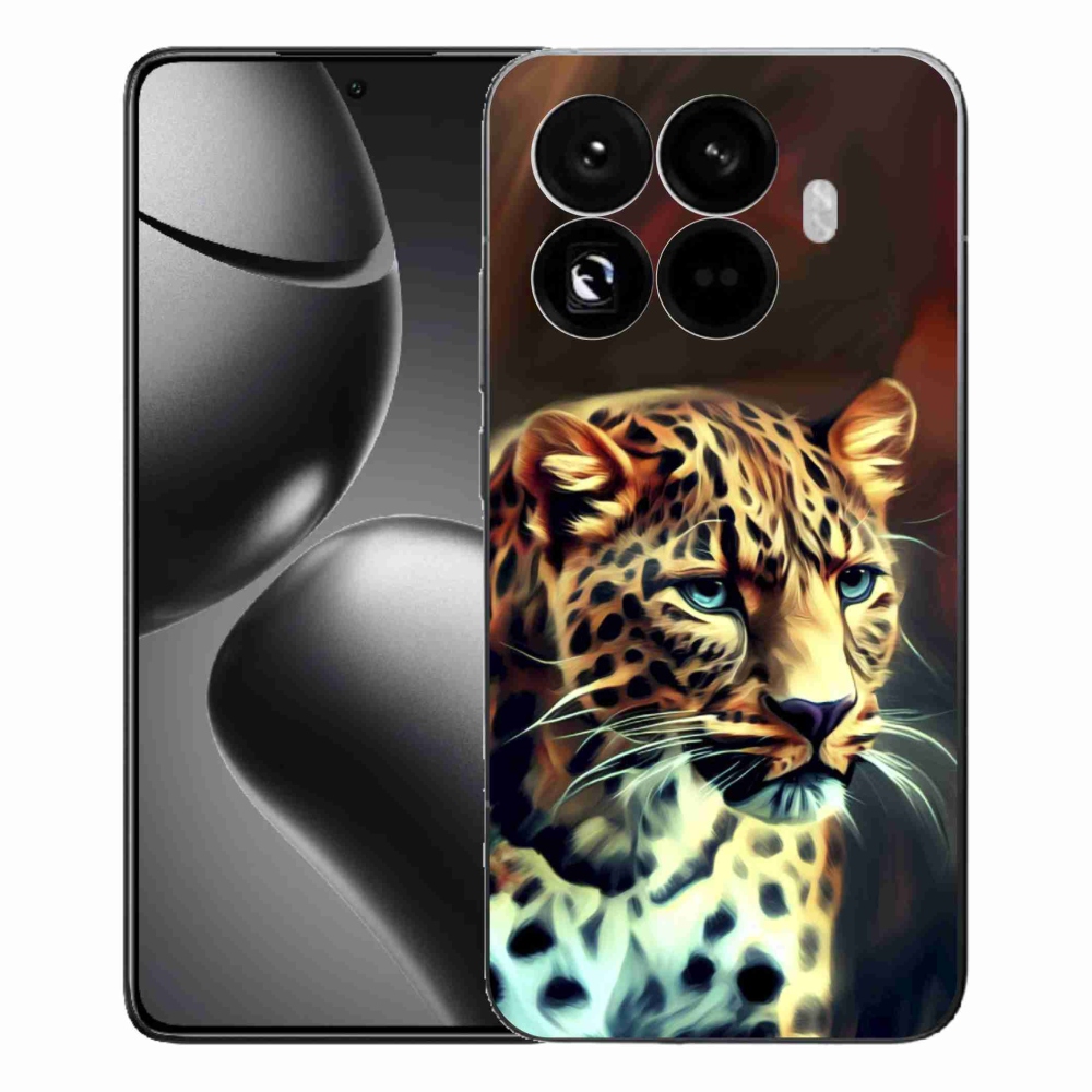Gelový kryt mmCase na Xiaomi 15T Pro - leopard