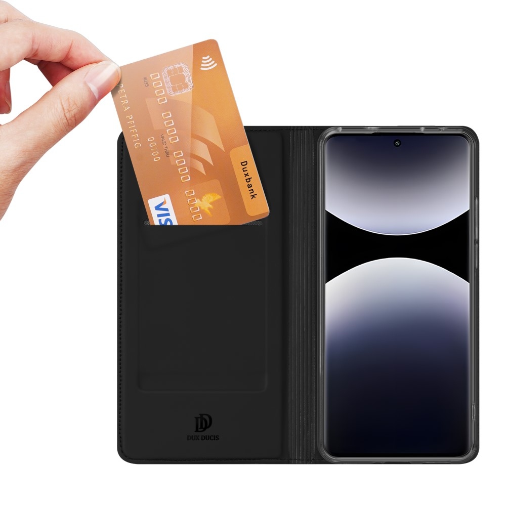 DUX knížkové pouzdro na Xiaomi Redmi Note 14 Pro - černé