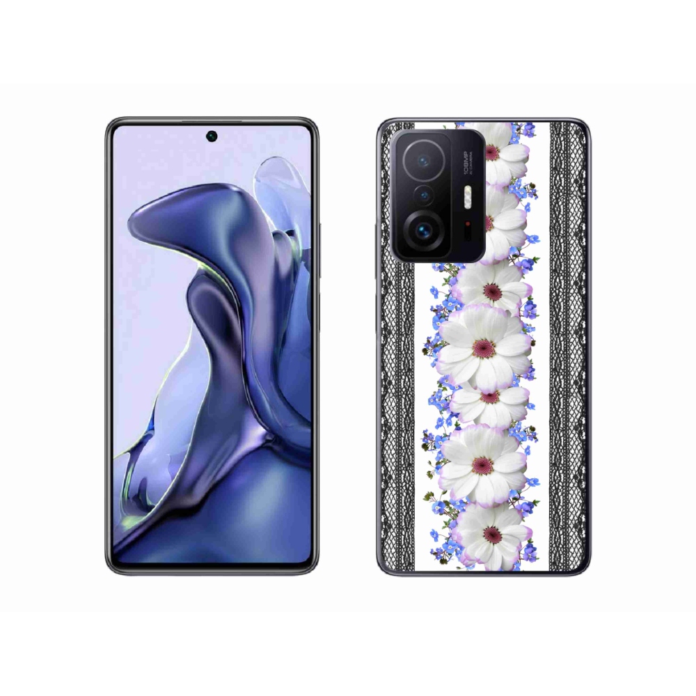 Gelový kryt mmCase na Xiaomi 11T Pro - květiny 8